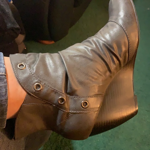 Decree gray short boots - Picture 2 of 7